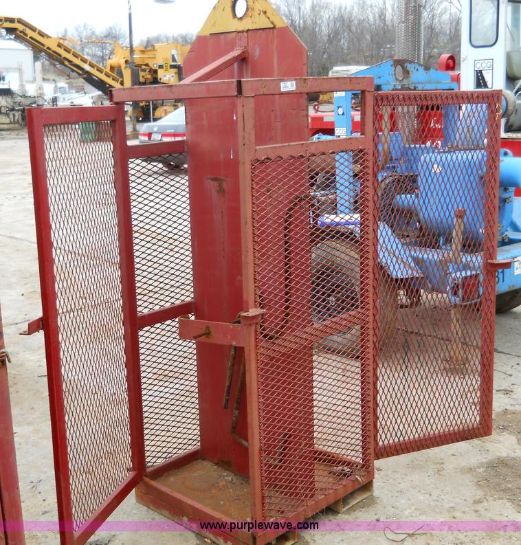 image for item 7837 (2) propane bottle cages