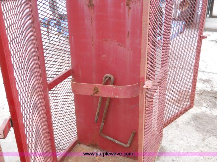 image for item 7837 (2) propane bottle cages