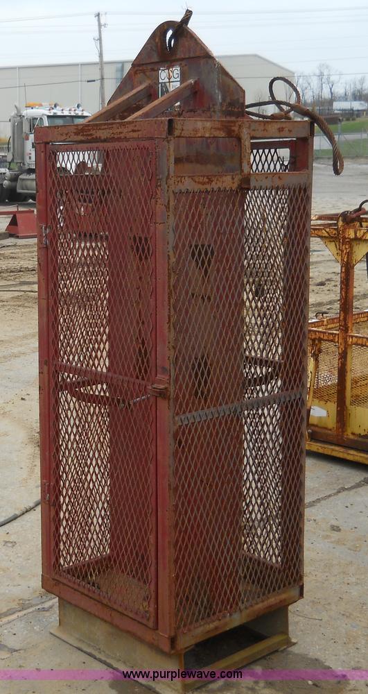 image for item 7837 (2) propane bottle cages