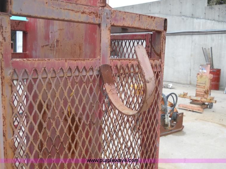 image for item 7837 (2) propane bottle cages