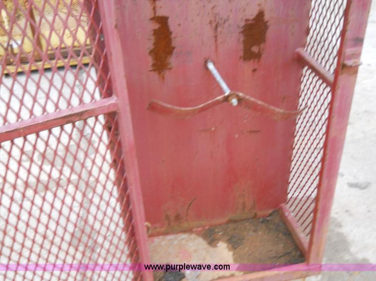 image for item 7837 (2) propane bottle cages