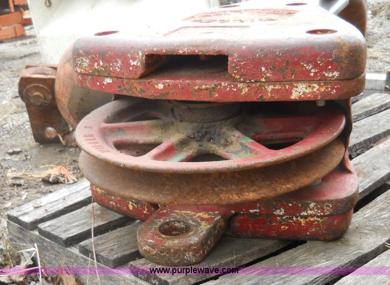 image for item 7838 Miller high lift crane block