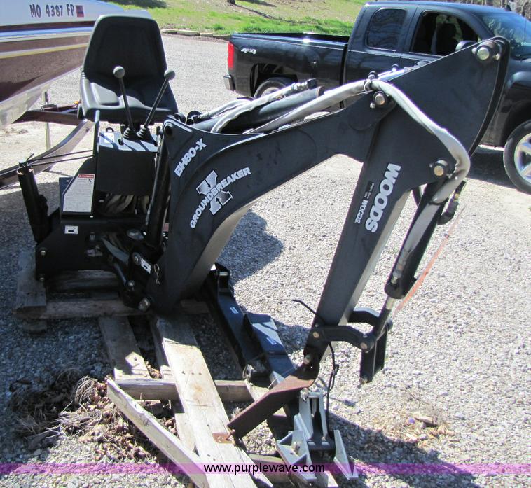 Woods BH80X1 backhoe attachment in Branson, MO Item 8452 sold