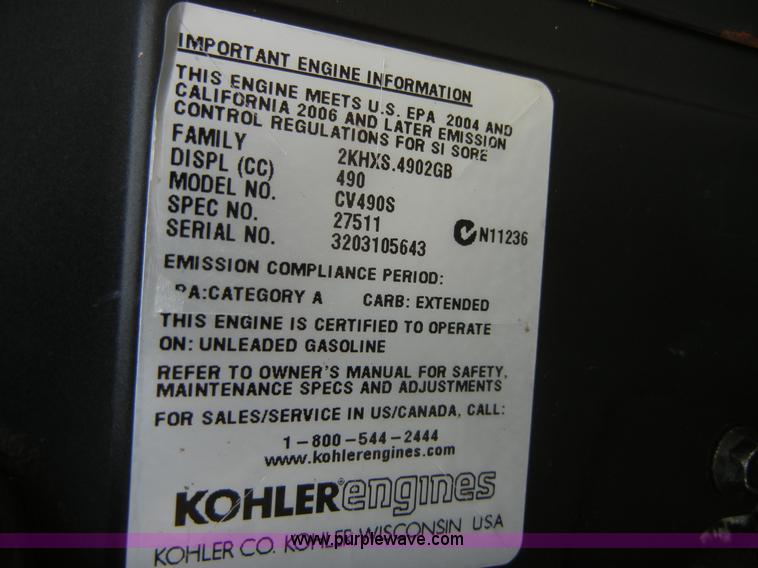 image for item 2031 Husqvarna YTH1746 lawn mower