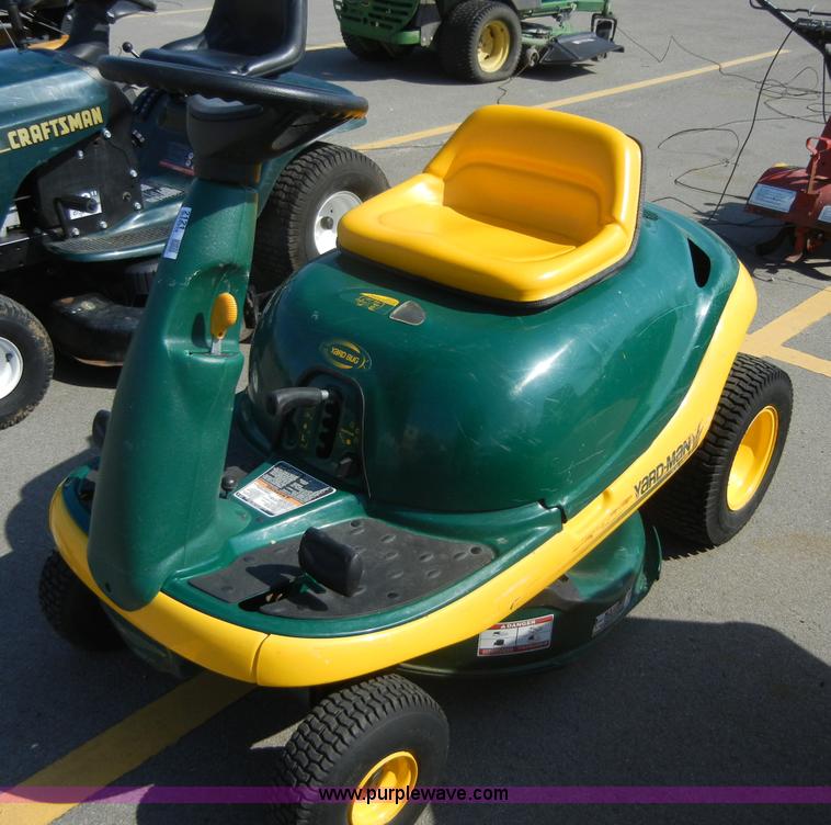 image for item 2121 Yard Man Yard Bug riding lawn mower