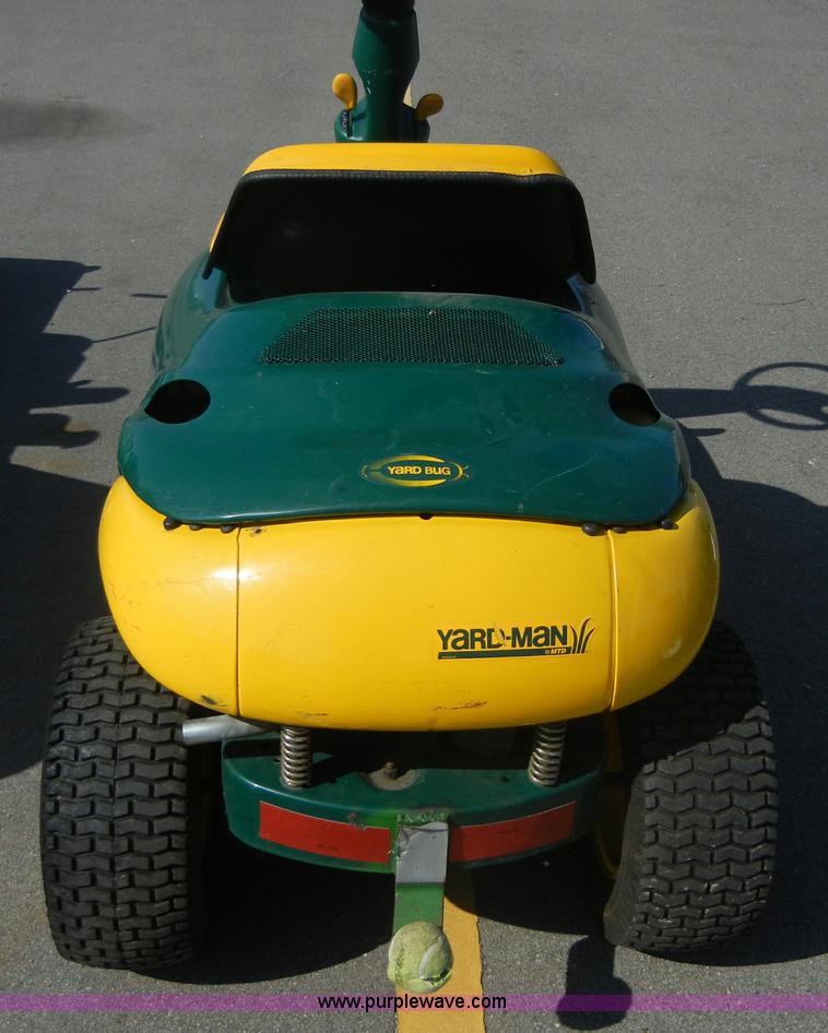 image for item 2121 Yard Man Yard Bug riding lawn mower