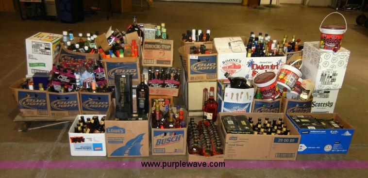 image for item 2124 Approximately 800 assorted bottle of alcohol