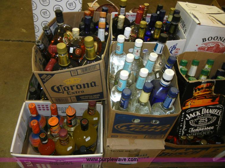 image for item 2124 Approximately 800 assorted bottle of alcohol
