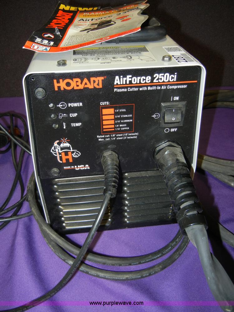 image for item 2287 Hobart plasma cutter