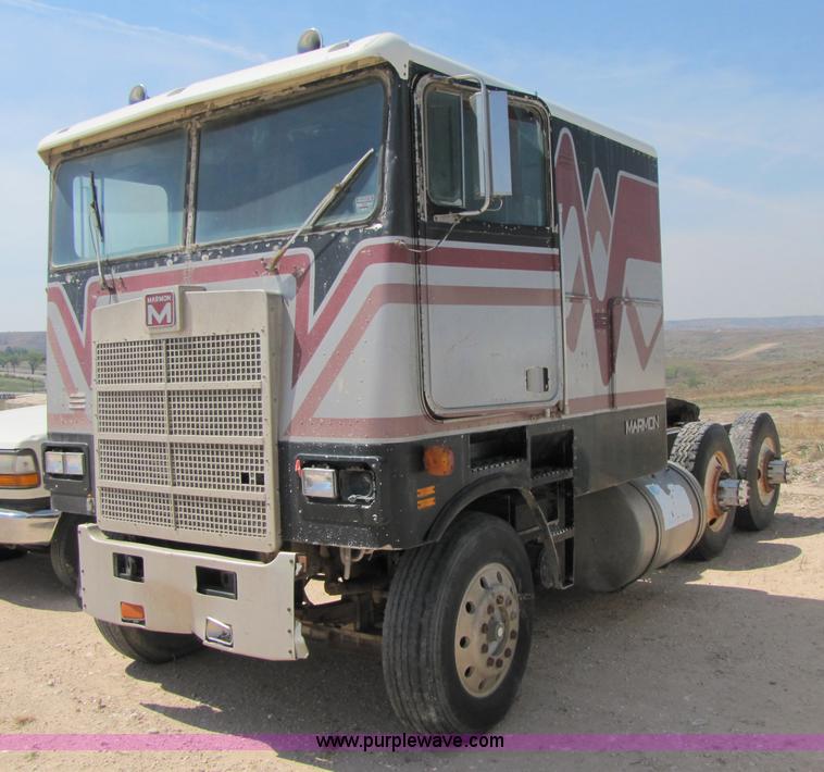 image for item 3472 1984 Marmon semi truck