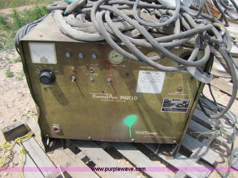 image for item 3481 Thermal Dynamics PAK10 plasma cutter
