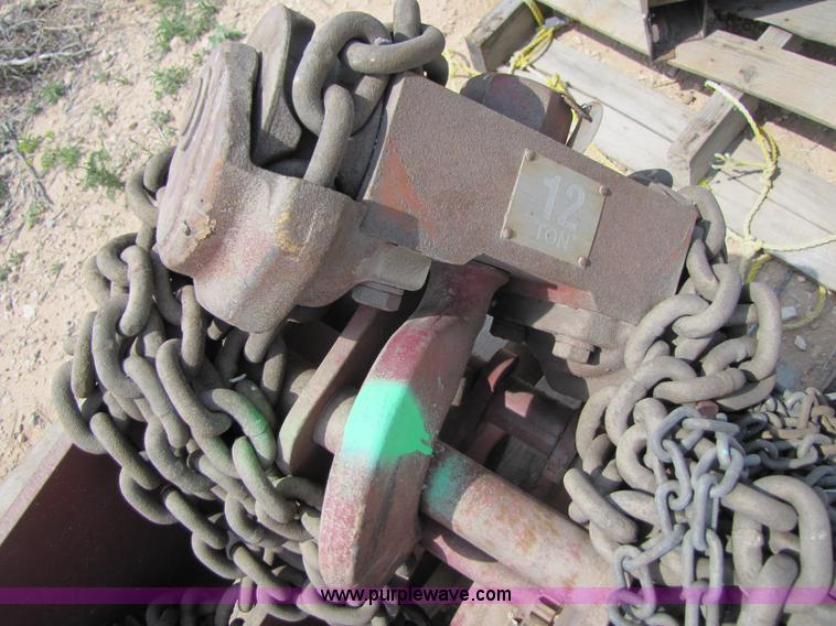 image for item 3482 Chester-Zephyr 12 ton chain hoist