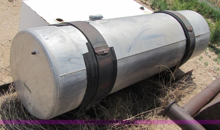 image for item 3487 Aluminum fuel tank on stand