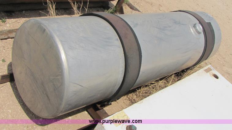 image for item 3487 Aluminum fuel tank on stand