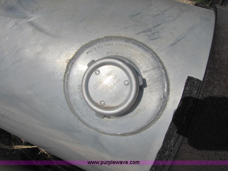 image for item 3487 Aluminum fuel tank on stand