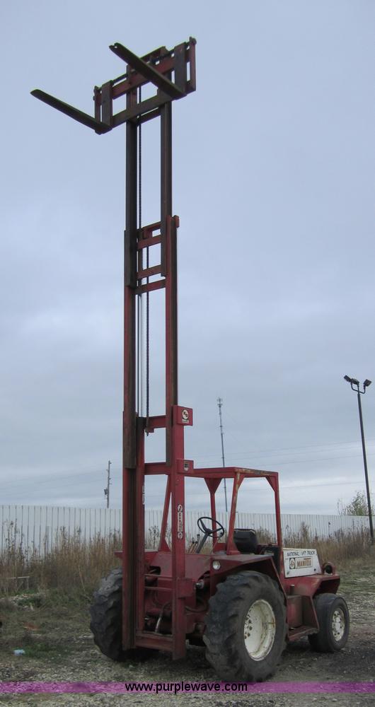 image for item 4379 1988 Manitou rough terrain forklift