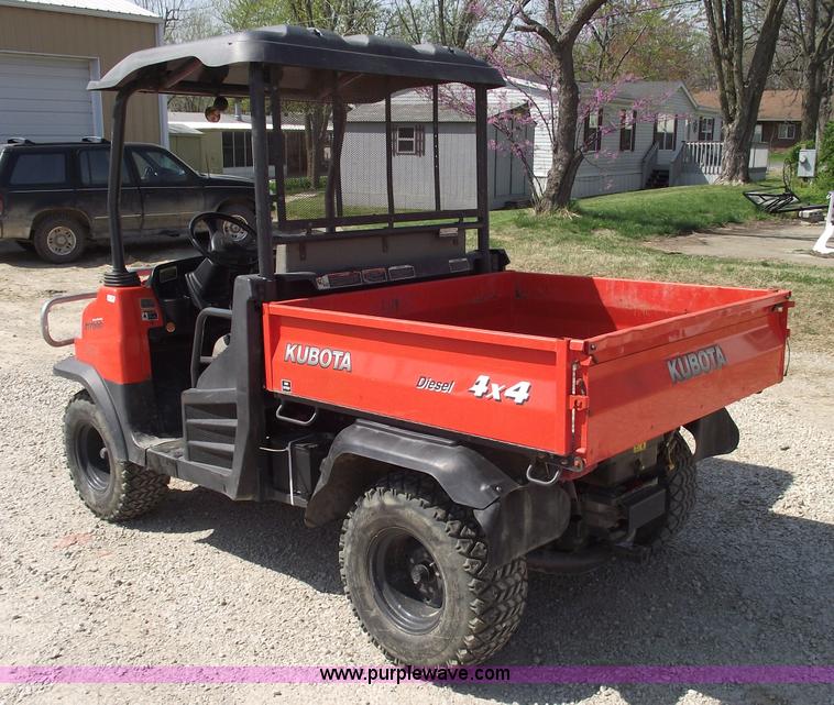 image for item 5367 2007 Kubota RTV900 utility vehicle