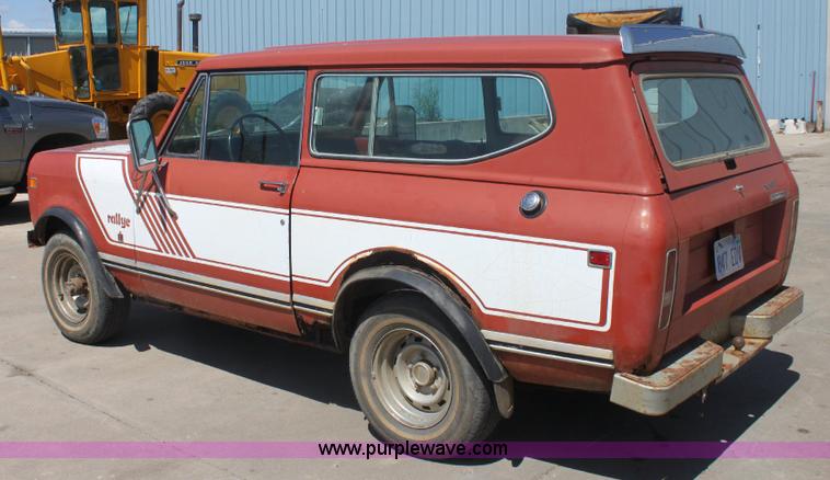 image for item 6080 1978 International Scout Rally SUV