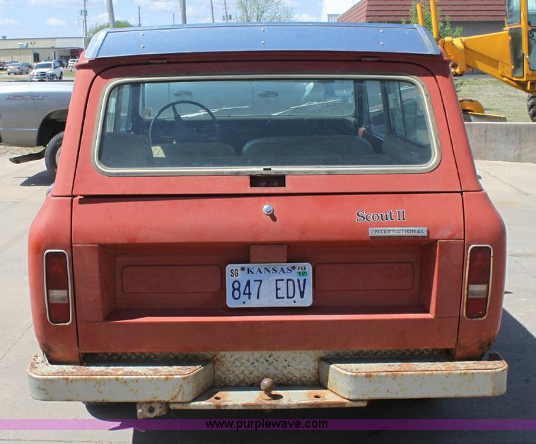 image for item 6080 1978 International Scout Rally SUV
