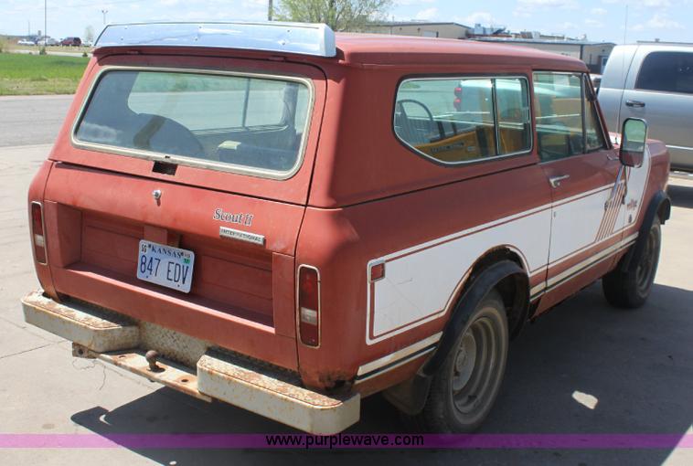 image for item 6080 1978 International Scout Rally SUV