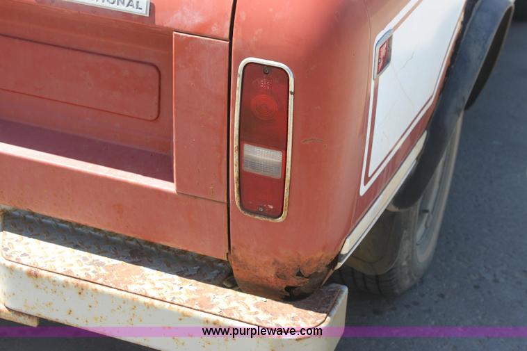 image for item 6080 1978 International Scout Rally SUV