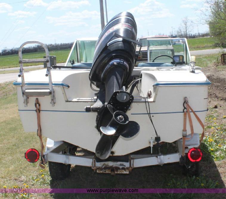 image for item 6082 1976 Invader Capri 16' open bow boat