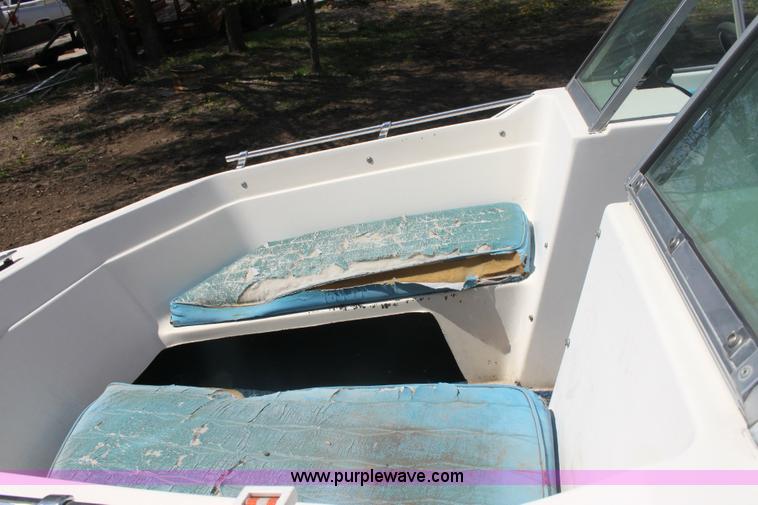 image for item 6082 1976 Invader Capri 16' open bow boat