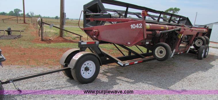 image for item 3440 2010 BBK 30-T 30' header trailer