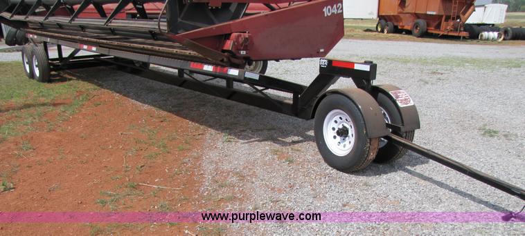 image for item 3440 2010 BBK 30-T 30' header trailer