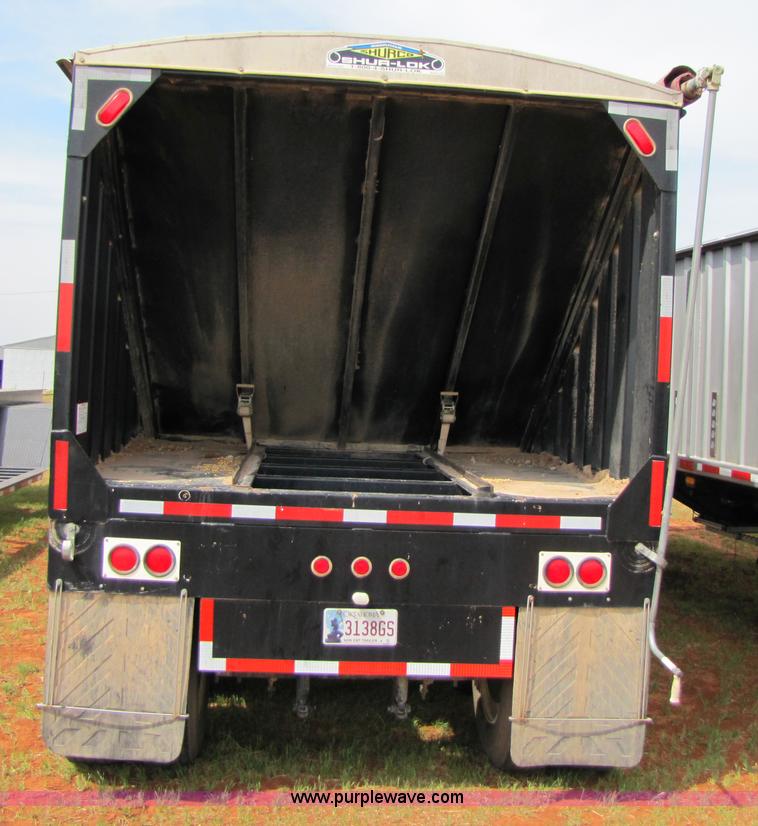 image for item 3443 2004 Shopbuilt 28.5' convertible hopper trailer
