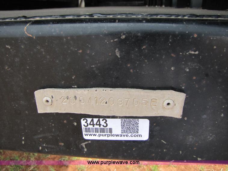 image for item 3443 2004 Shopbuilt 28.5' convertible hopper trailer