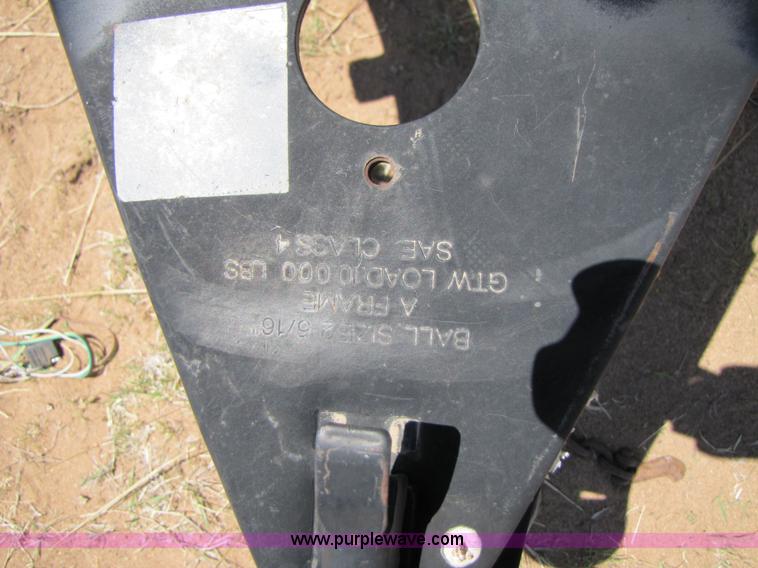 image for item 3445 16' enclosed mesh trailer