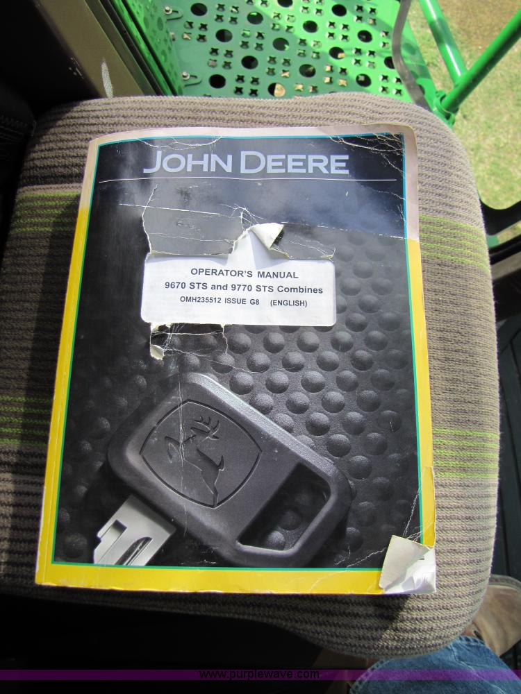 image for item 3493 2008 John Deere 9770 STS combine