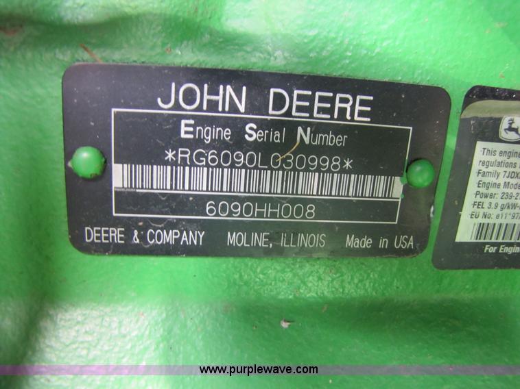 image for item 3493 2008 John Deere 9770 STS combine