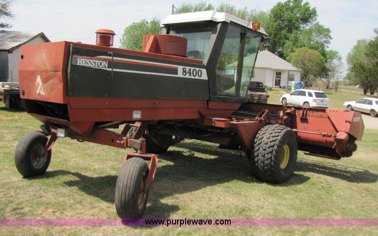 image for item 3494 1991 Hesston 8400 self propelled swather