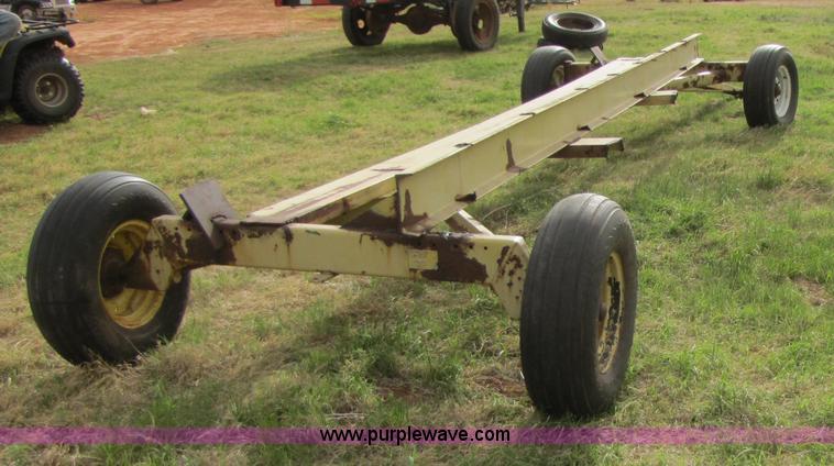 image for item 3499 Homemade header trailer