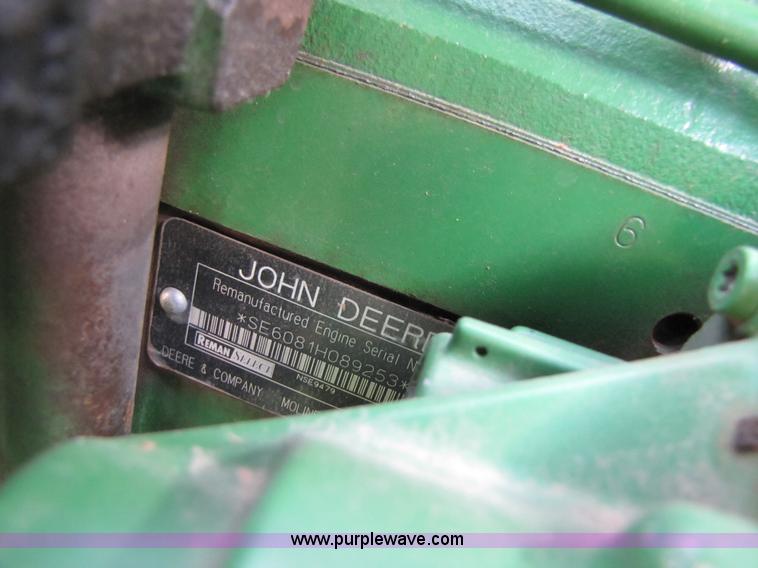 image for item 3536 2001 John Deere 9650 combine