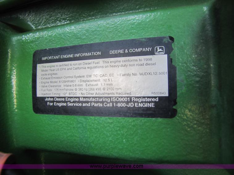 image for item 3546 1998 John Deere 9300 4WD tractor