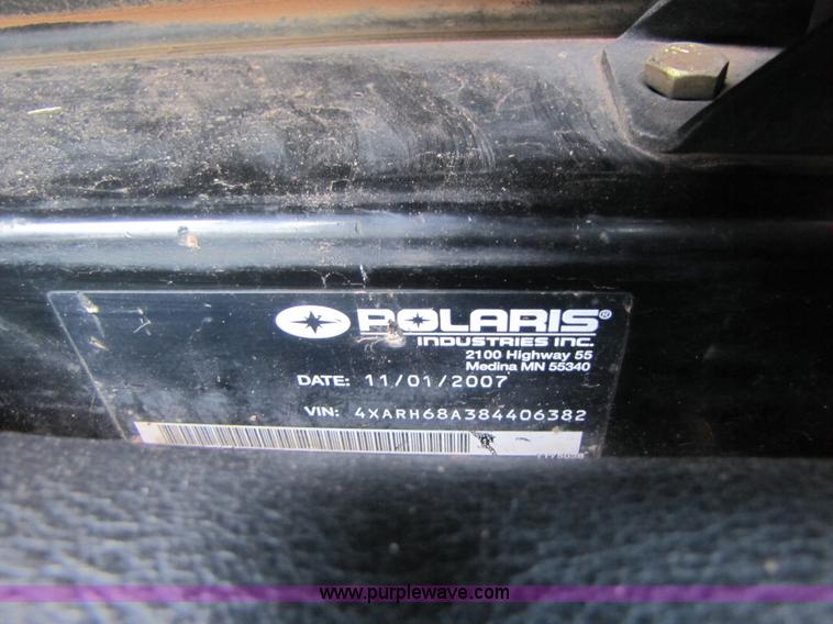image for item 3547 2008 Polaris Ranger XP utility vehicle