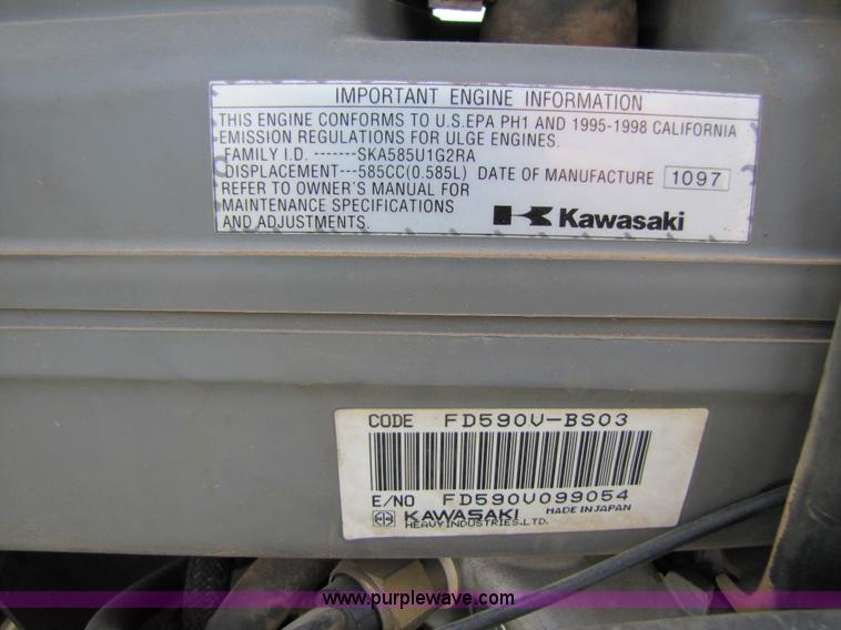 image for item 3548 1998 John Deere F725 riding mower