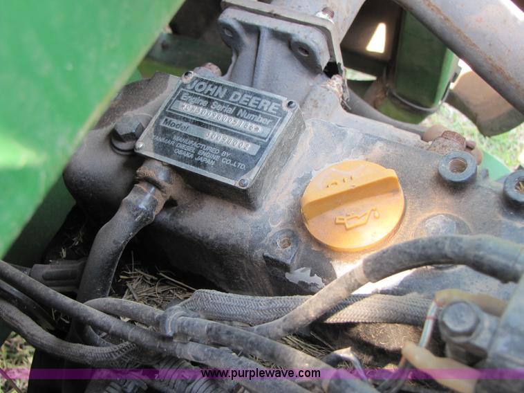 image for item 3550 2002 John Deere 1420 front deck mower