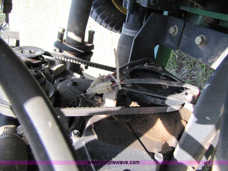 image for item 3550 2002 John Deere 1420 front deck mower