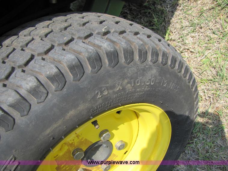 image for item 3550 2002 John Deere 1420 front deck mower