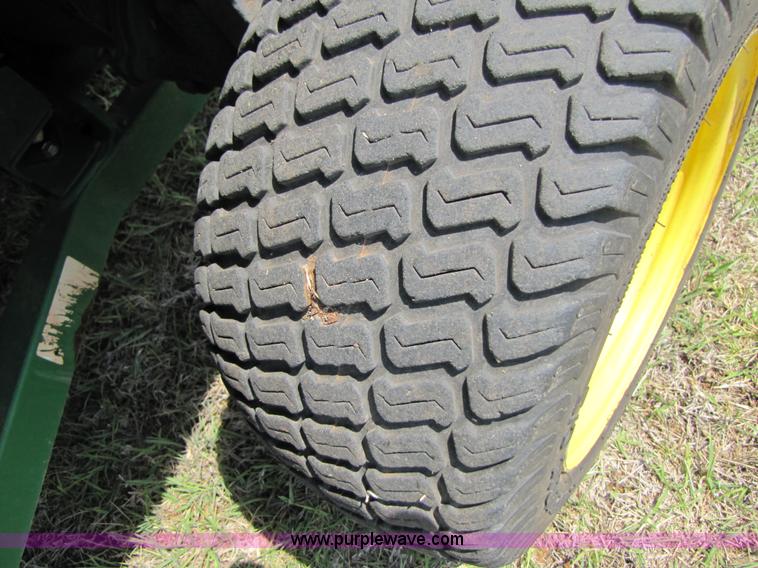 image for item 3550 2002 John Deere 1420 front deck mower