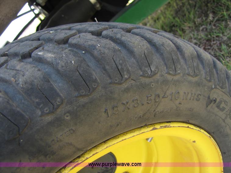 image for item 3550 2002 John Deere 1420 front deck mower