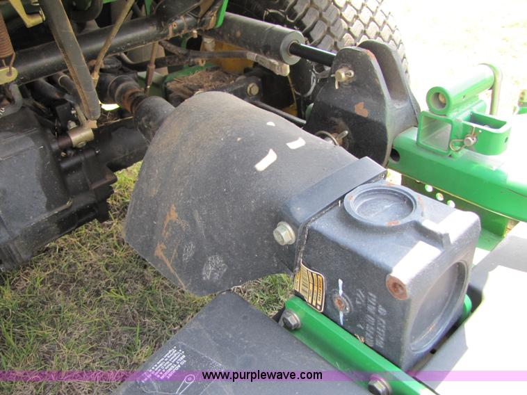 image for item 3550 2002 John Deere 1420 front deck mower