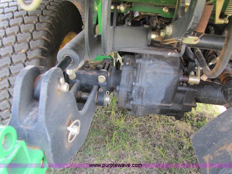 image for item 3550 2002 John Deere 1420 front deck mower