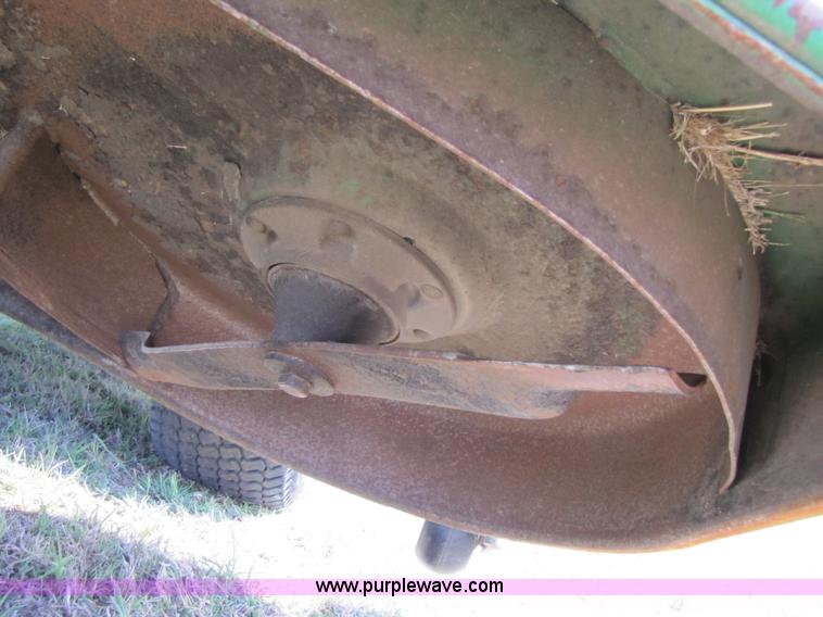 image for item 3550 2002 John Deere 1420 front deck mower