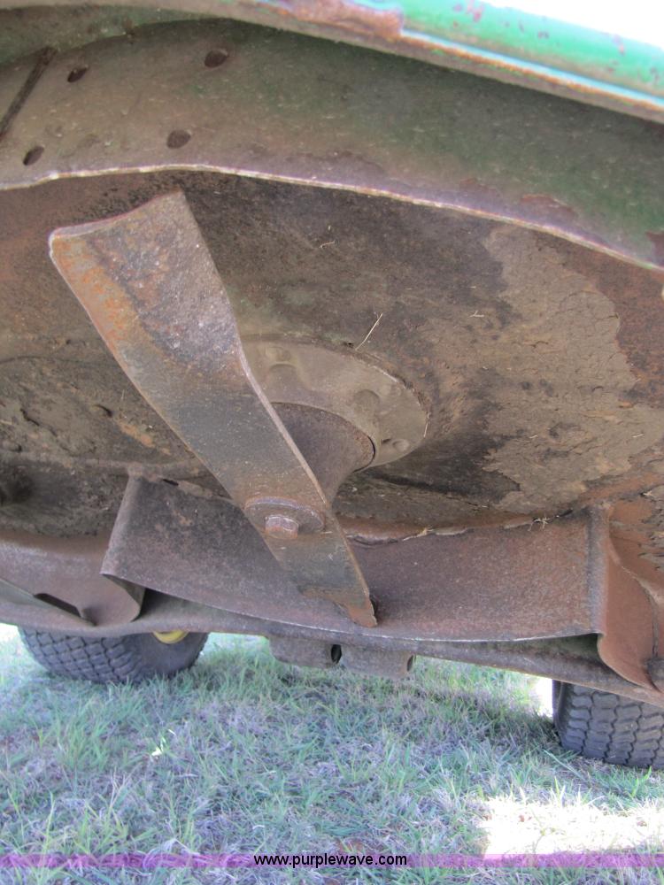 image for item 3550 2002 John Deere 1420 front deck mower