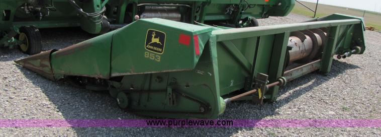 image for item 3552 John Deere 853A all crop head